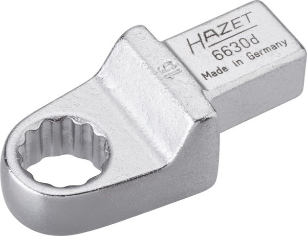 Clé polygonale à insert Hazet, insert carré 14 x 18 mm, profil de traction double hexagonal externe, 15 mm, 6630D-15