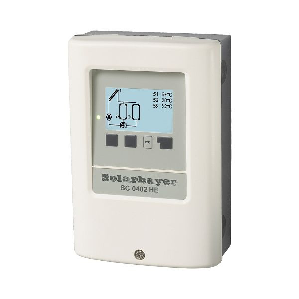 Régulateur solaire Solarbayer SC 0402 HE, 430022200