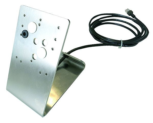 Accessoires de table TCS audio / vidéo pour postes intérieurs de la série TASTA, acier inoxydable, ZIT5000-0030