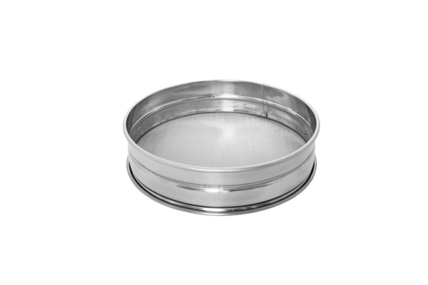 Tamis à farine et sucre Schneider en inox, Ø 220 mm, hauteur : 55 mm, maillage 0,45 mm, 199210