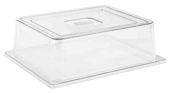 Couvercle APS GN 1/2, 32,5 x 26,5 cm, hauteur : 9,5 cm, polycarbonate, épaisseur du matériau : 3 mm, 11041