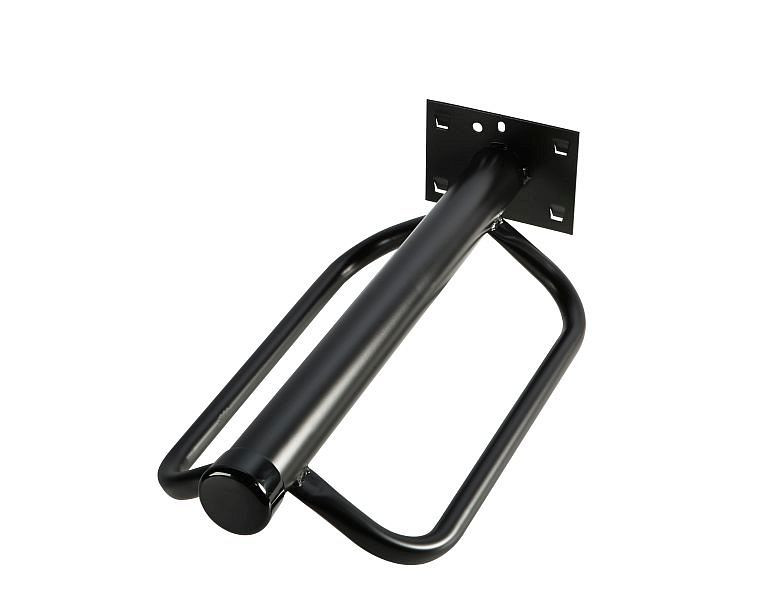 Porte-selle Peetz, plastifié noir, UE: 2 pièces, 264