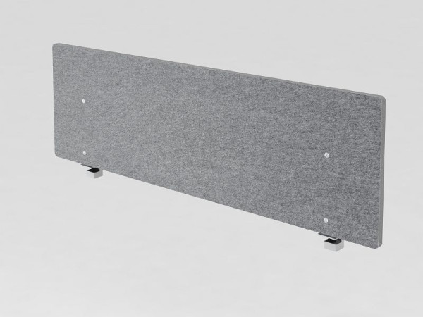 Cloison acoustique Hammerbacher 160 cm, gris chiné, 159,5x2,7/5x50 cm (LxPxH), VARW16/5