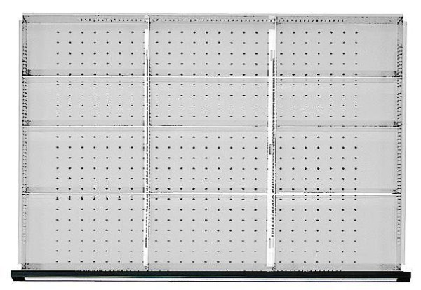 Ensemble de division de tiroir ANKE; pour tiroir 900 x 600 mm (LxP); 1/3 division