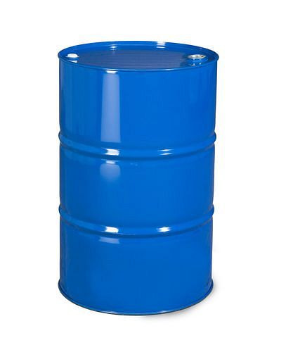 Fût à bonde acier DENIOS, 216,5 litres, intérieur peint, agrément ONU, 266-149