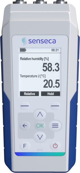 Senseca PRO 915-2 combinaison thermo-manomètre capteur de pression intégré, affichage graphique, 486133