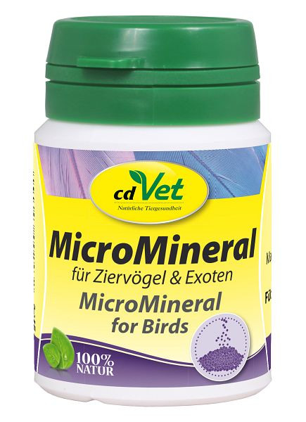 cdVet MicroMineral pour oiseaux d'ornement et animaux exotiques 25 g, 243