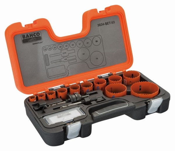 Jeu de scie cloche Bahco, 3834-SET-53