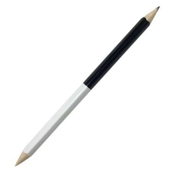 Stylo marqueur Karl Dahm noir et blanc - sans carquois, 12281