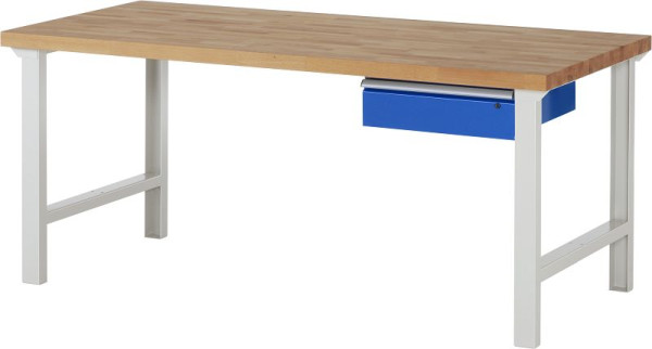 Etabli RAU série 7000 - conception modulaire, 1 x tiroir, 2000x840x900 mm, 03-7001A1-209B4S.11