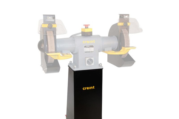Base ELMAG pour meuleuse double Industrielle HD, pour meuleuse double Industrielle HD 200-ARRÊT D'URGENCE à hauteur de pied, 82328