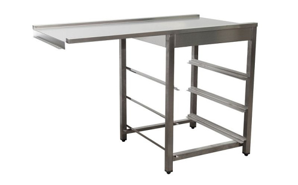 Table d'égouttage Saro pour lave-vaisselle gauche, 1200mm, 700-3100L