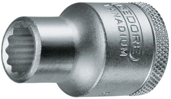 GEDORE insert de clé à douille 1/2'', 3/8'', double hexagone, 6139080