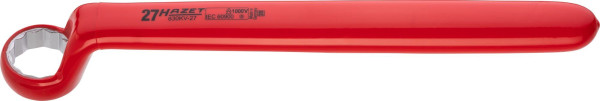 Clé polygonale Hazet, double isolation, profil double hexagone externe, 27 mm, 630KV-27