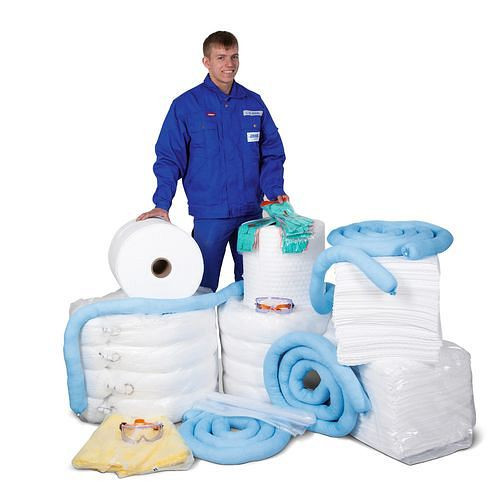Kit d'urgence DENIOS OIL MAXI L en big bag, 782 litres, 215-893