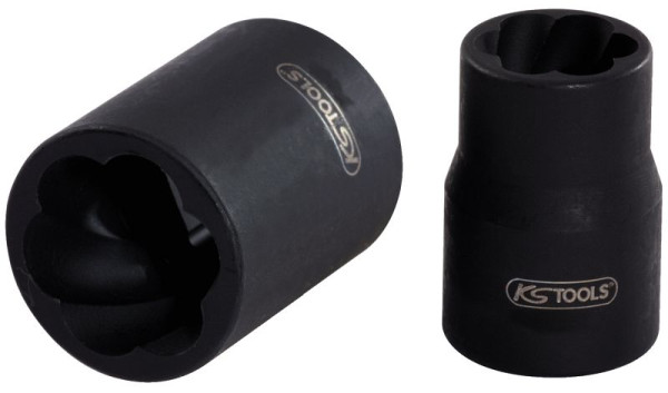 KS Tools Douille à chocs à profil spiralé 3/8", 10 mm, 913.3860