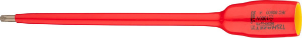 Douille tournevis Hazet, carré creux 10 mm, profil intérieur TORX®, T25, version longue, 8802KV-LG-T25