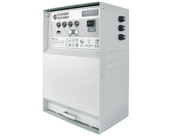 Connecteur ATS Könner & Söhnen 8 broches, 230/400, 14 kW, DC 8,0-18 V, KS ATS 4/32-15