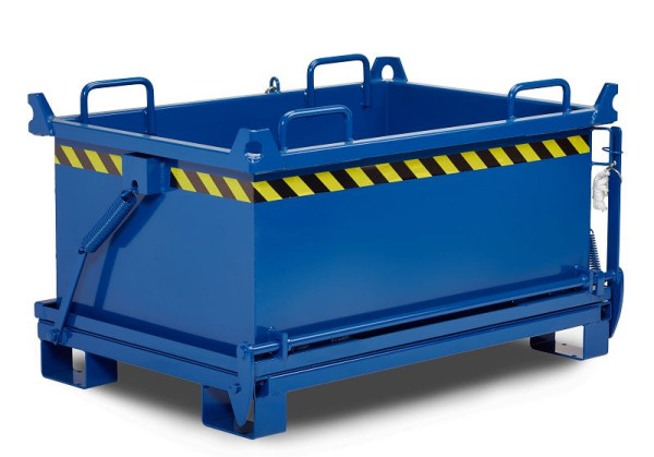 Conteneur à fond rabattable RR Industrietechnik type RBB-200 RAL 5010, 100800207