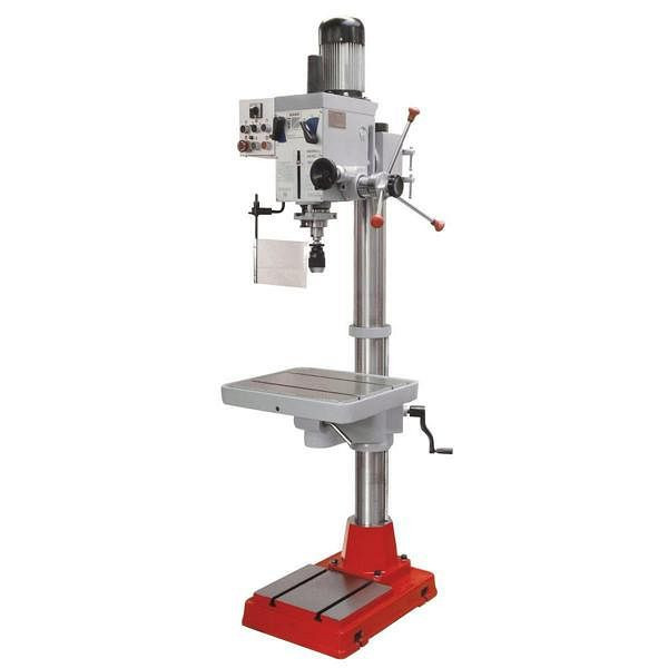 Perceuse à engrenages Holzmann avec table de perçage XL, hauteur : 2120 mm, ZS40HS_400V