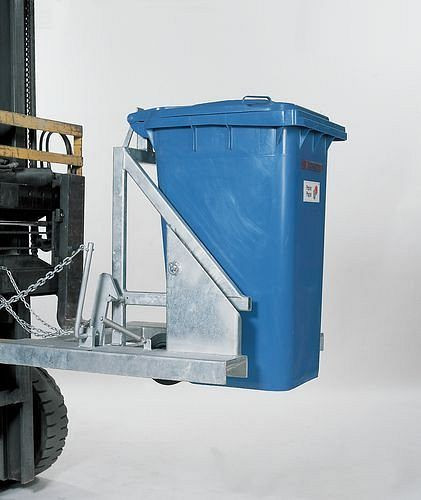 Benne poubelle DENIOS MT 240, pour grandes poubelles 240 litres, 115-211
