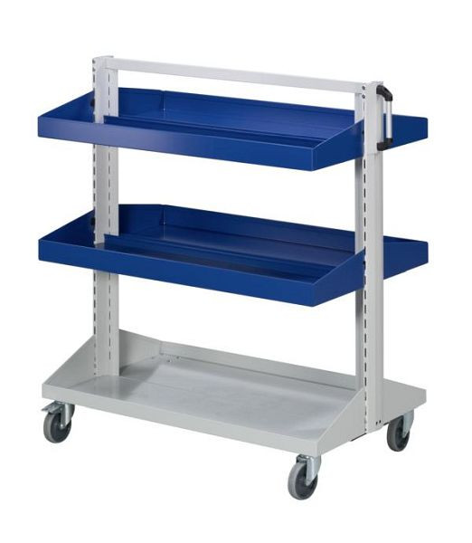 Baignoires de base ANKE; 1250 x 720 x 1350 mm; RAL 7035/5010; avec 4 x bac 350 mm, 962.101