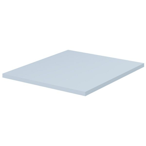 Matelas KEMMLIT pour tables à langer Siero, Alicante, Huelva, Santander, 1400 mm, bleu pastel, 12025001b
