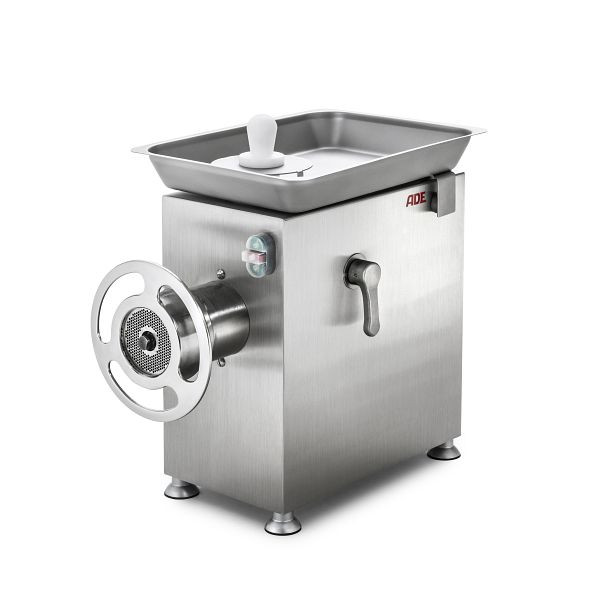 Hachoir à viande ADE FL98N-400, avec set de coupe en cinq pièces (pré-couteau, 2 couteaux croisés, 2 disques perforés standard 98 mm/3+7,8 mm), 4315