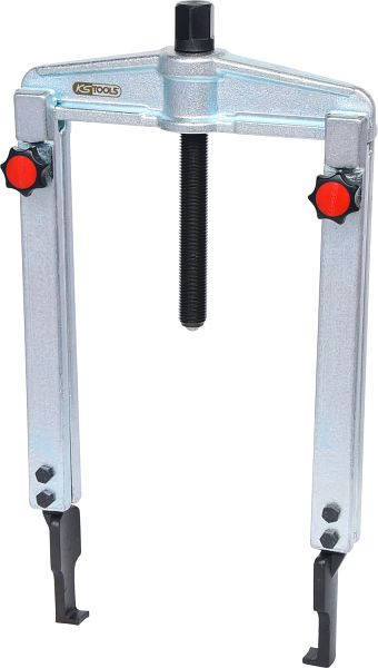 Extracteur universel à dégagement rapide KS Tools à 2 bras avec crochets extrêmement fins et allongés, 25-130 mm, 250 mm, 2,5 t, 620.0067