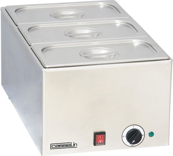 Casselin Bain Marie 3 x GN1/3 - 150, CBM3