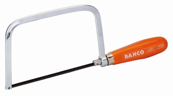 Monture de scie à métaux Bahco, junior, 150 mm, poignée rotative pour tendre la lame, 238