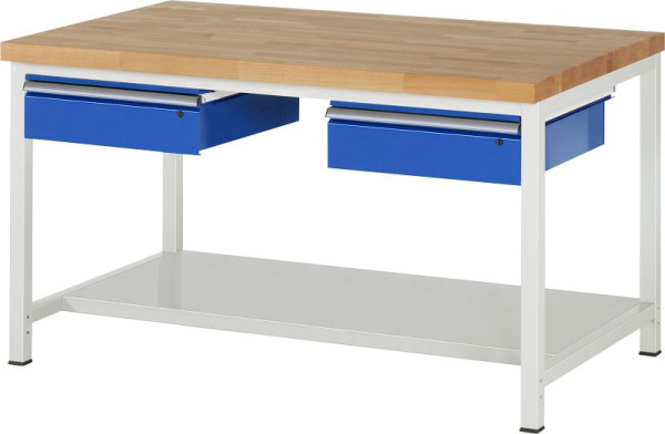Etabli RAU série 8000 - modèle 8002A6, L1500 x P900 x H840-1040 mm, 03-8002A6-159B4H.11