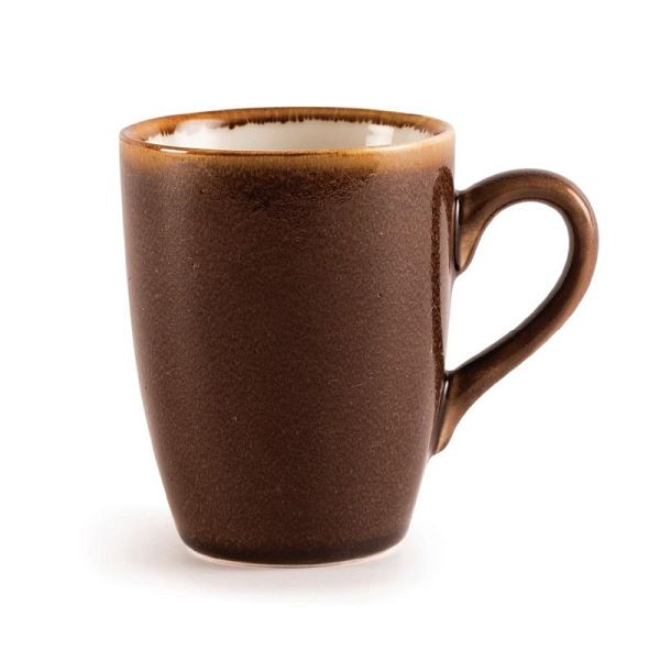 OLYMPIA Kiln mug à café écorce 34cl, UV: 6 pièces, GP366