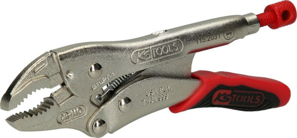KS Tools Pince multiprise à dégagement facile, 30 mm, longueur 125 mm, 115.2031