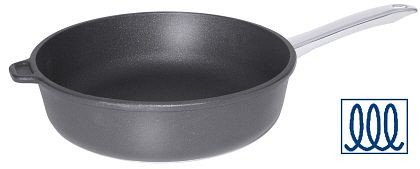 Poêle Contacto en fonte d'aluminium, profondeur 24 cm, adaptée à l'induction, 5579/240
