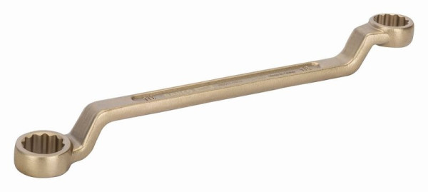 Bahco Clé polygonale double anti-étincelles décalée Aluminium Bronze 20+22 mm NS011-2022