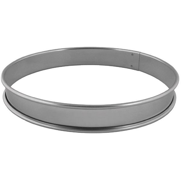 Anneau à gâteau plat Matfer acier inoxydable 28cm, DN962