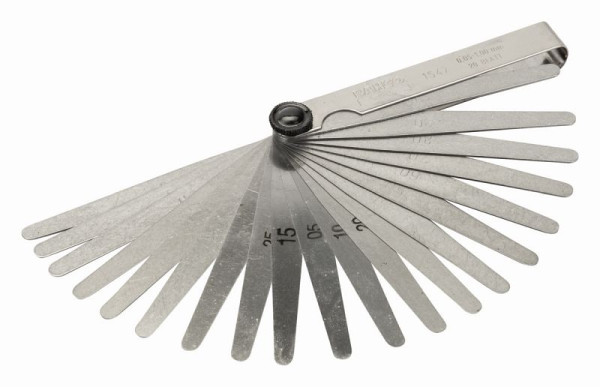 Jauge d'épaisseur professionnelle Bahco 20 jauges 0,05-1 mm 1547
