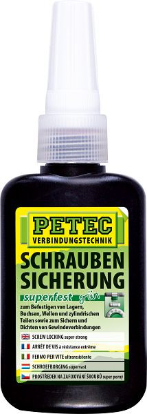 Vis de fixation Petec Superfest, 50g VE: 10 pièces, 93050