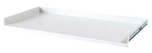 Étagère Bedrunka+Hirth, extensible à 100% pour armoire à portes battantes, R 36-16, dimensions en mm (LxPxH) : 926 x 442 x 70, 04.090.14-75