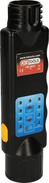 KS Tools Testeur de véhicule tracteur 12 V / Appareil de test pour prises de remorque 13 broches, 150.0933