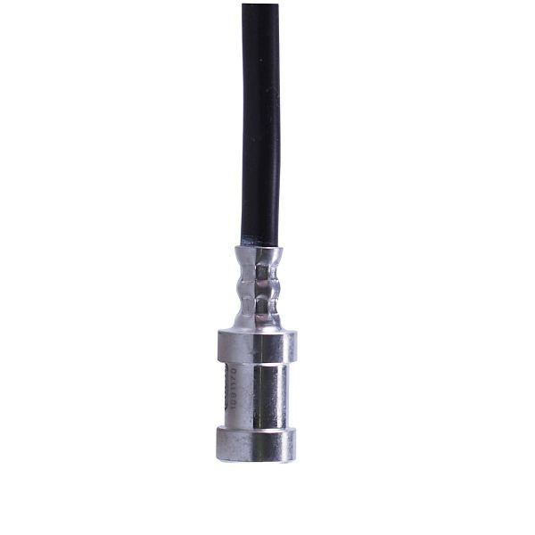 Thermomètre à résistance JUMO, silicone 2.5m, 1xPt100 zl, 10x16mm, -50 à + 180°C, 00507000
