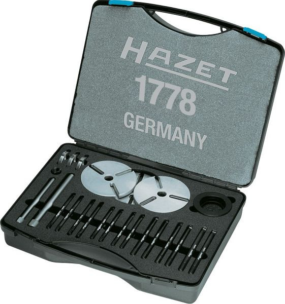 Jeu d'extracteurs de roulements à billes HAZET, nombre d'outils : 40, 1778-3/40
