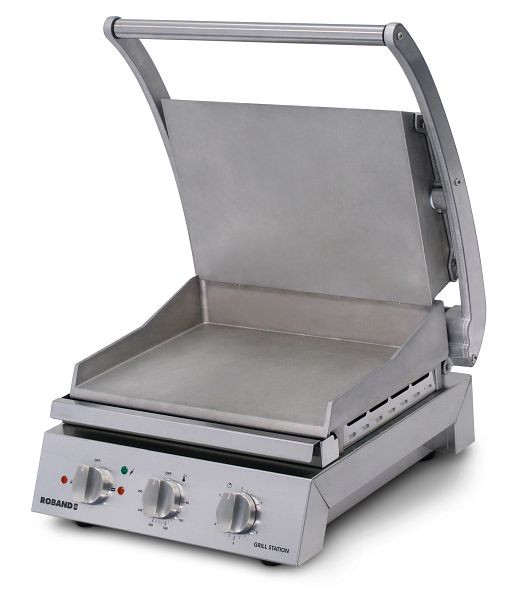 Station de gril Roband GSA610S-F avec plaques en aluminium moulé sous pression avec éléments chauffants moulés et feuilles de téflon en option, GSA610S-F