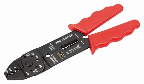 Pince à sertir Bahco Cut & Peel Rouge 220mm CR B 02