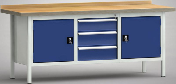Etabli standard KLW - 2000 x 700 x 900 mm L x P x H (version ERGO), WS247E-2000M40-E2074