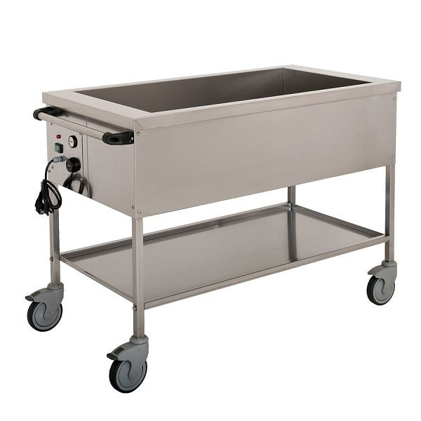 Chariot de service ETERNASOLID "HEATINGSTAR-BREEDER", 4 x 1/1 GN, ES1398RS