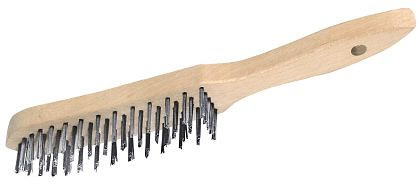 Brosse métallique Contacto avec manche en bois, 5871/300