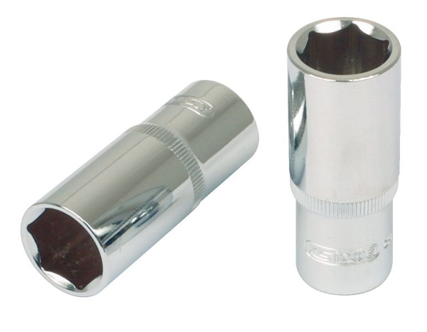 KS Tools Douille hexagonale 1/2" CHROMEplus, longue, 7/16", 918.1319