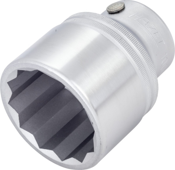Insert de clé à douille Hazet, double hexagonal, carré creux 20 mm (3/4 pouce), profil extérieur double hexagonal, 1.3/4 ", 1000AZ-1.3/4